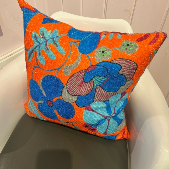 Mersur Palermo Pillow 20x20  italian fabric removable premium down inserts - Picture 5 of 7